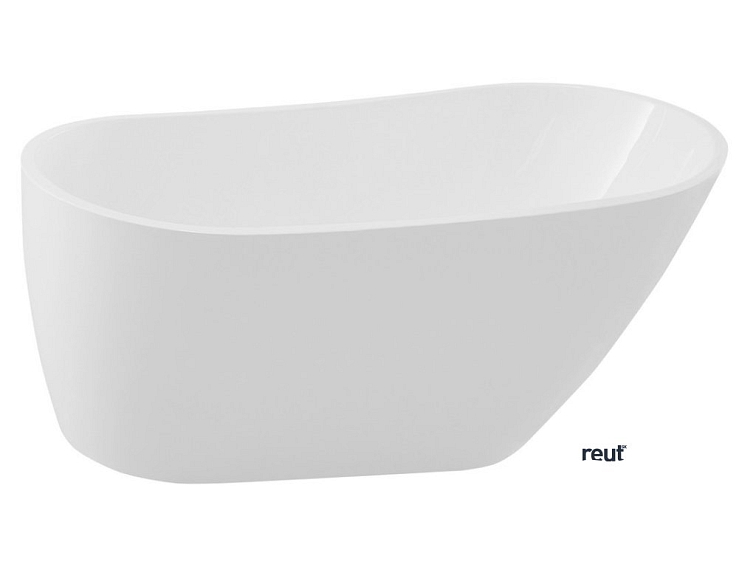 Aqualine TISA voľne stojaca vaňa 150x75cm, biela E1575