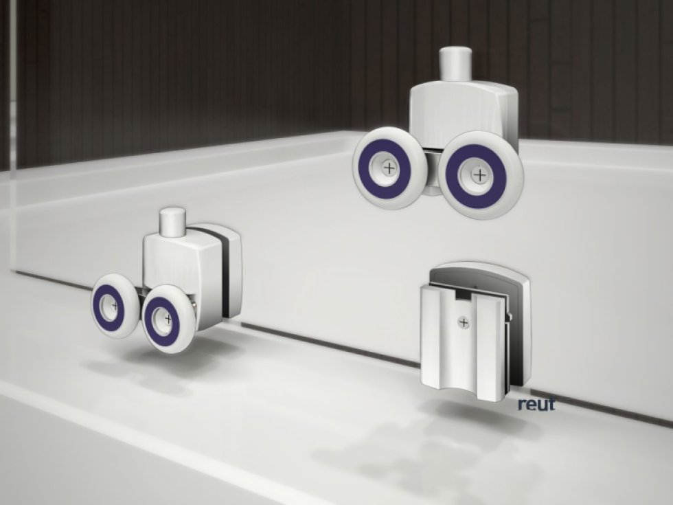 Sprchový kút Element obdĺžnik posuvný 100x90 cm, číre sklo