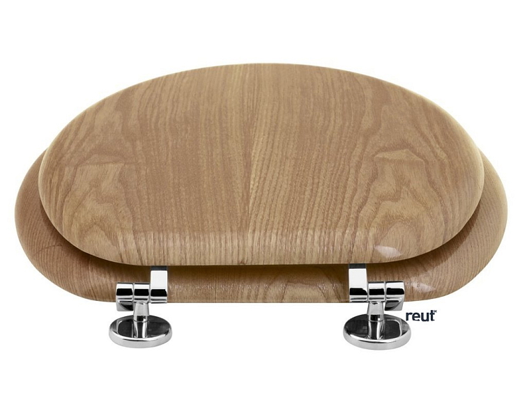 AQUALINE WC sedátko, dub 1705-10