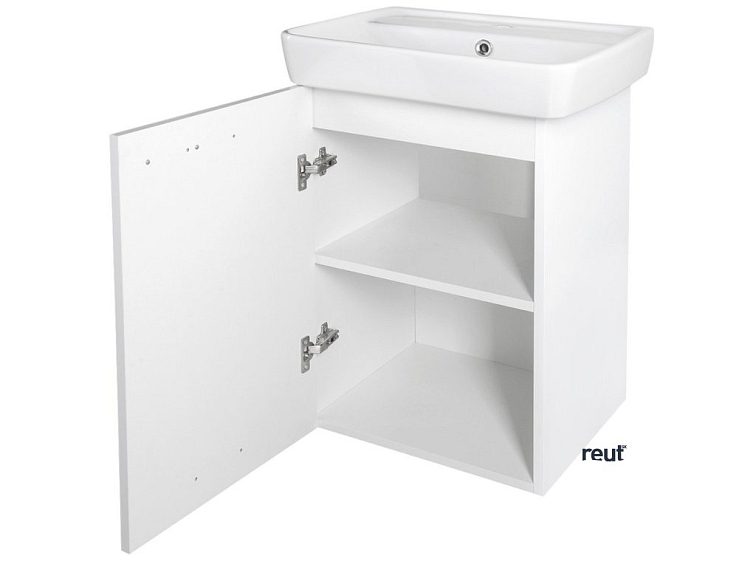 Aqualine ZOJA umývadlová skrinka 41,5x63x37,6cm, biela 56372