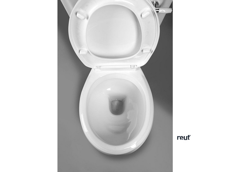 Aqualine ANTIK WC kombi misa, 35x72cm, zadný odpad, biela AK107-432