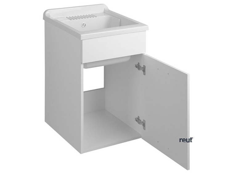 Aqualine Plastová výlevka so skrinkou 45x50 cm, vrátane sifónu PI4550-01