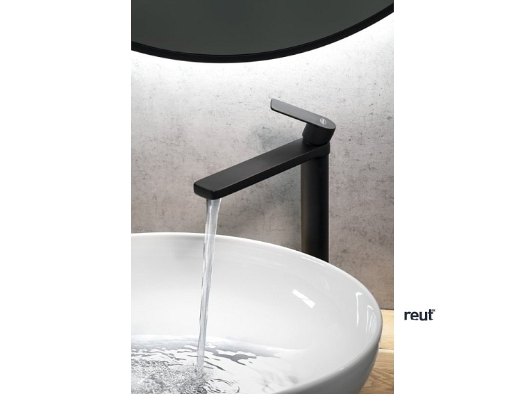 Aqualine DAPHNE stojánkova umývadlová batéria vysoká, čierna mat DH601B