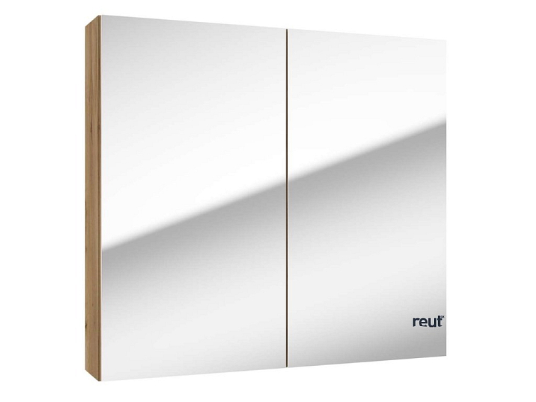 kielle Vega Zrkadlová skrinka, 80x73x15 cm, zlatý dub 50118801