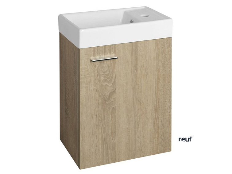 Aqualine Keramické umývadlo nábytkové, 40x22 cm, biela DD4022