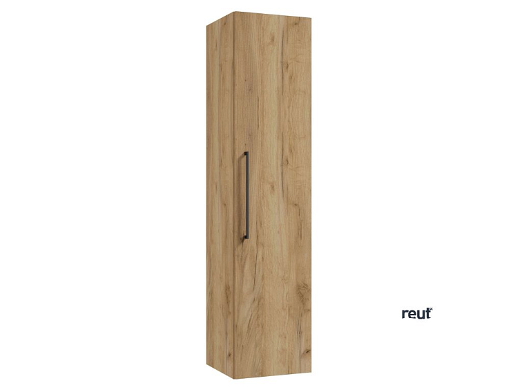 kielle Vega Vysoká skrinka závesná, 140x33x33 cm, zlatý dub 50218011