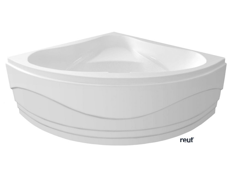 Aqualine DUNAJ rohová vaňa 150x150x48cm, biela G1350