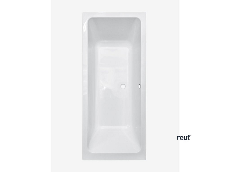 CA PLAST-Vaňa rovná Bello 180×80 cm sifón uprostred