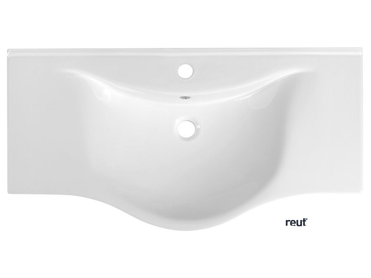 Aqualine ZARA 100 keramické umývadlo na nábytok 99,5x46,5cm, biela 10100