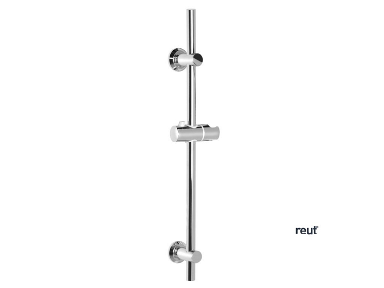 Aqualine SURI sprchová tyč, nastaviteľný držiak, okrúhly, 600mm, chróm 11441