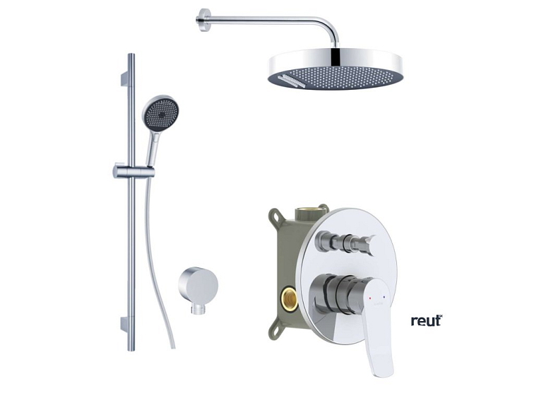 kielle Nefia Batéria pod omietku na 2 spotrebiče, s príslušenstvom a s telesom, chróm 20627SP50