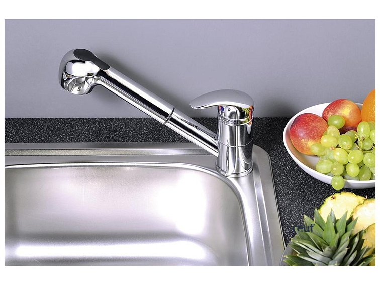 Aqualine KASIOPEA stojanková umývadlová batéria s prepínačom, chróm 1107-04