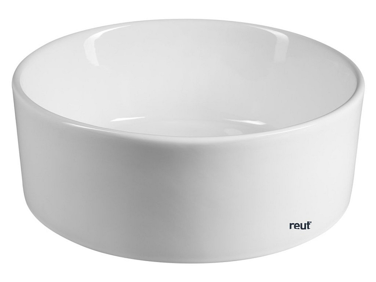 Aqualine Keramické umývadlo na dosku, priemer 40cm, biela 40150