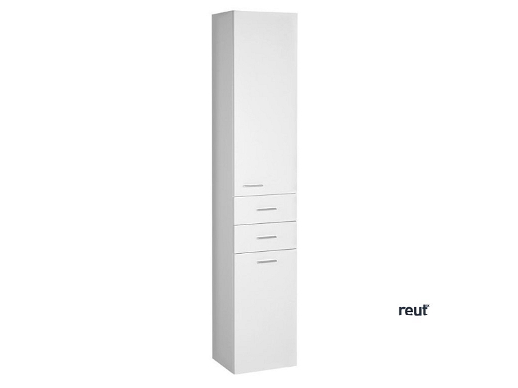 Aqualine ZOJA ZOJA/KERAMIA FRESH skrinka vysoká s košom 35x184x29cm, biela 51230