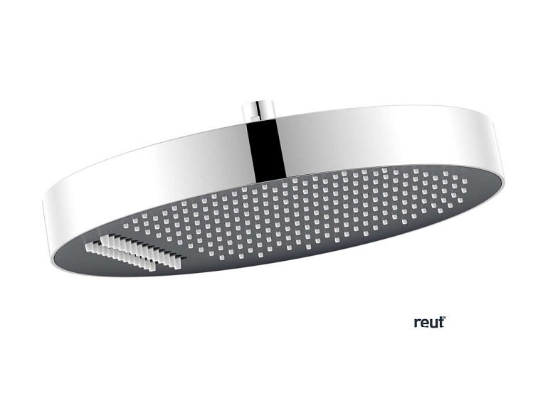 kielle Oudee Hlavová sprcha 320, chróm/čierna 20102020