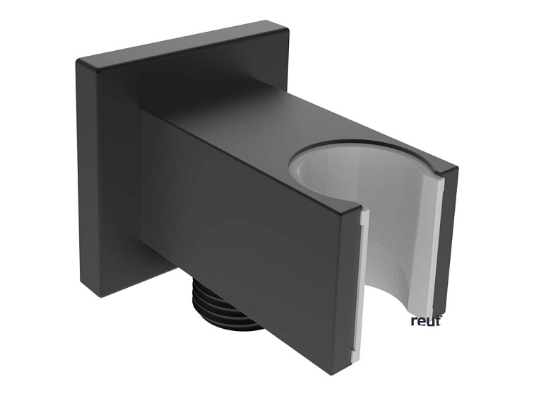 kielle Príslušenstvo Nástenné kolienko s držiakom, matná čierna 20901014