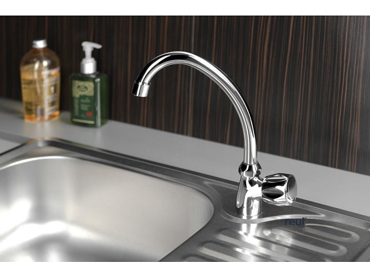 Aqualine Stojánkový ventil 1/2´´, otočná hubica, chróm ZY1807