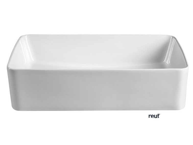 Aqualine Keramické umývadlo na dosku, 54x33cm, biela 54331