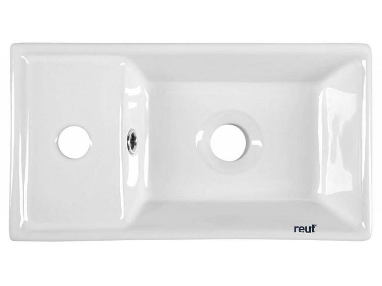 Aqualine Keramické umývadlo nábytkové, 40x22 cm, biela DD4022