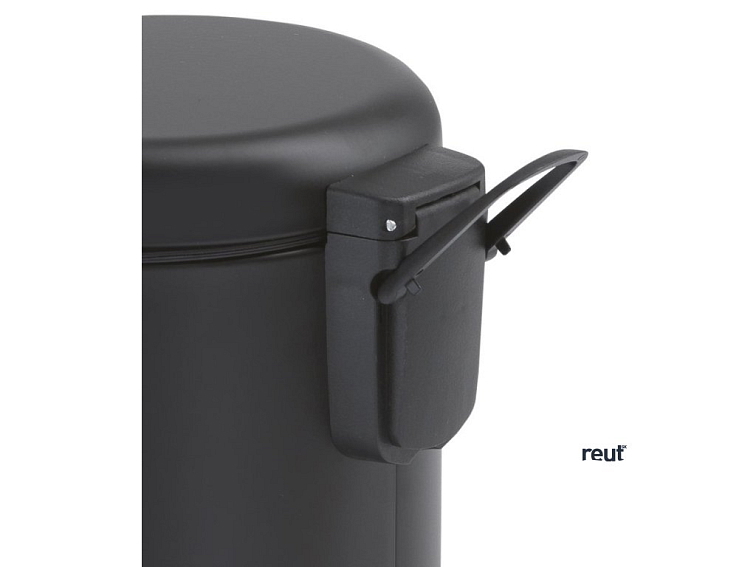 Gedy POTTY odpadkový koš 3l, Soft Close, čierna mat 320914