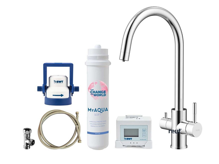 kielle Wimeo Drezová batéria vrátane filtrácie, chróm 10525SFI20