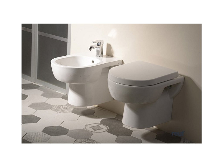 Aqualine MODIS závesná WC misa, 36x52cm, biela MD001