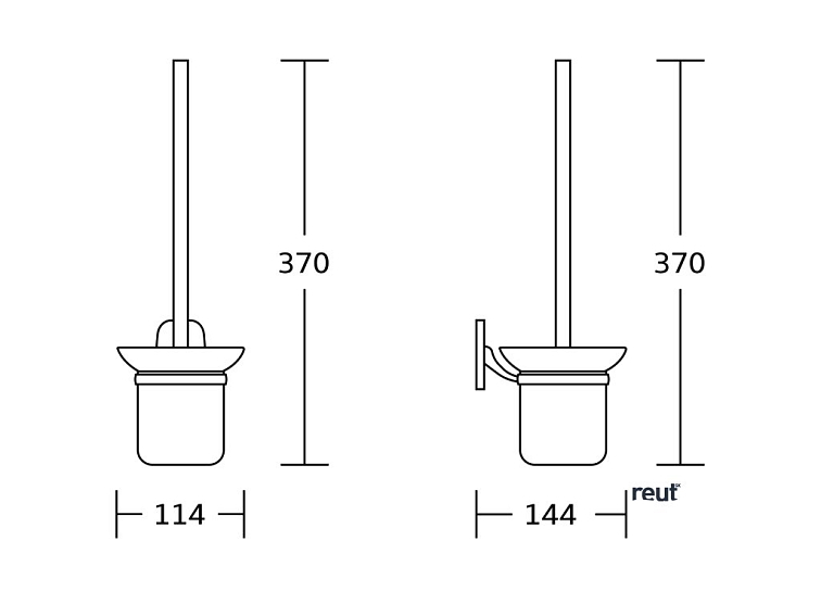 Aqualine RUMBA WC kefa závesna, mliečne sklo, chróm RB108