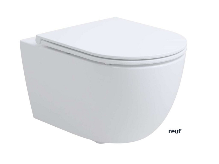 kielle Oudee Závesné WC s doskou SoftClose, Rimless Vortex+, biela 30102006