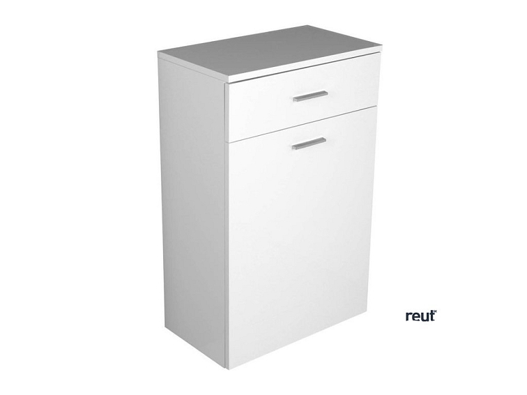 Aqualine ZOJA ZOJA/KERAMIA FRESH skrinka spodná s košom 50x78x29cm, biela 51310