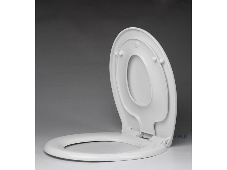 Aqualine WC sedátko s integrovaným detským WC sedátkem, Soft Close, Easy Take, biela FS125