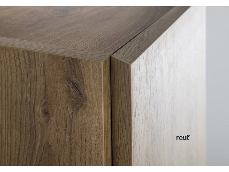 Aqualine ALTAIR vysoká skrinka s košom 40x184x31cm, dub emporio AI485R