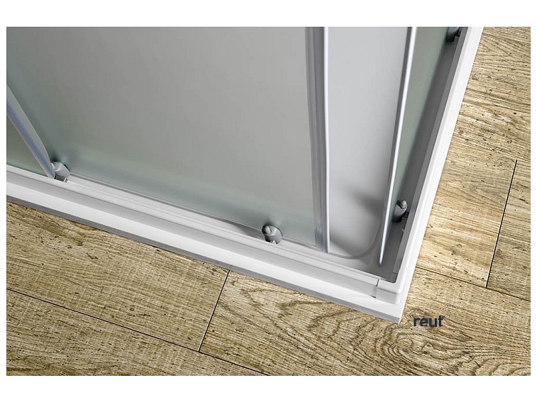 Aqualine ALAIN štvorcová sprchová zástena, 700x700mm, sklo Brick BTQ700