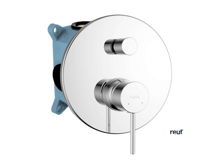 kielle Oudee Batéria pod omietku na 2 spotrebiče, s telesom, chróm 10315200