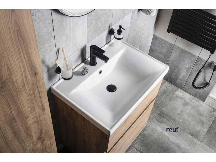 Aqualine SAVA 65 keramické umývadlo nábytkové 65x46cm, biela 2065