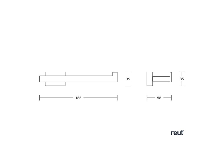 Aqualine APOLLO držiak toaletného papiera, čierna mat 1416-17B