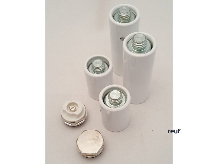 Aqualine Set držiakov radiátora MILI, biela NDDC60XT