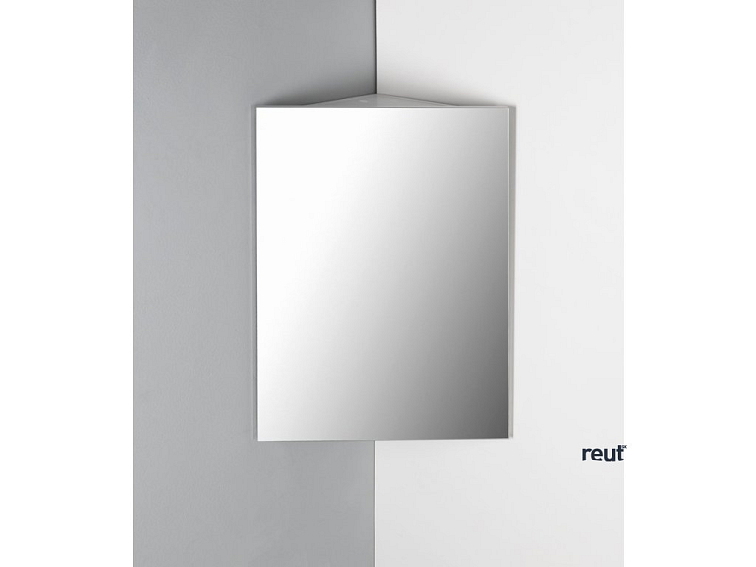 Aqualine ZOJA ZOJA/KERAMIA FRESH skrinka zrkadlová rohová 35x78x35cm, biela 50352