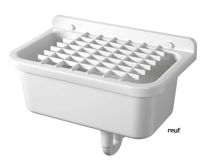 Aqualine Univerzálna mriežka pre závesné výlevky, plast, biela PI5020