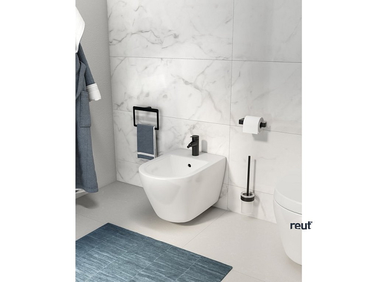 Gedy PIRENEI držiak uterákov 450mm, čierna matná PI214514