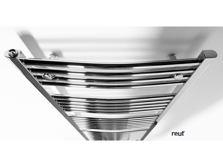 Aqualine ALYA vykurovacie teleso oblé 600x1420mm, chróm LLC204