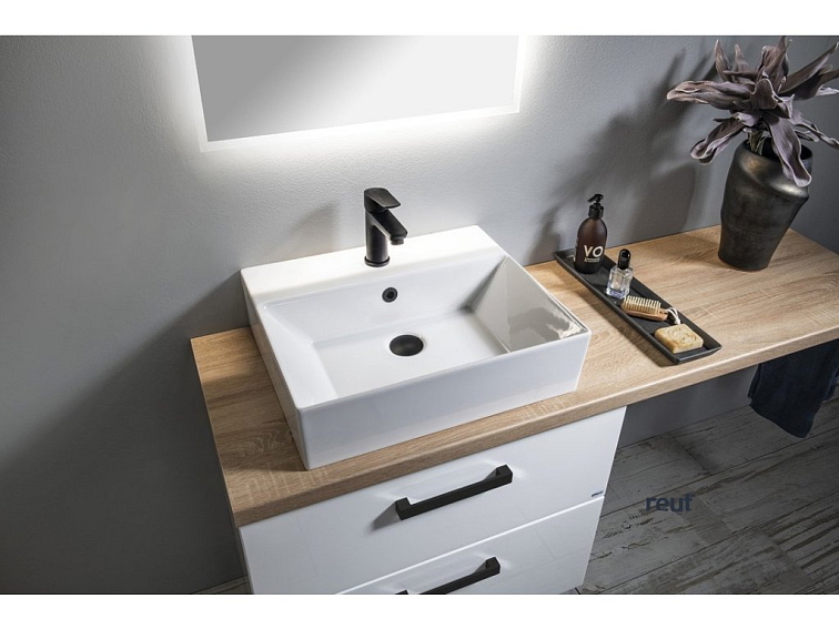 Aqualine LOTTA umývadlová batéria, čierna mat LT602B