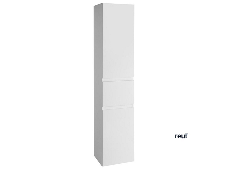 Aqualine ALTAIR vysoká skrinka s košom 40x184x31cm, biela AI185L