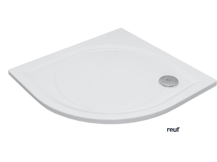 CA PLAST Sprchová vanička z liateho mramoru Paolo oblúk 90x90 cm R550