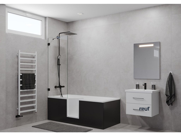 CA PLAST EASY STEP vaňa s dverami 140-160 cm PRAVÁ