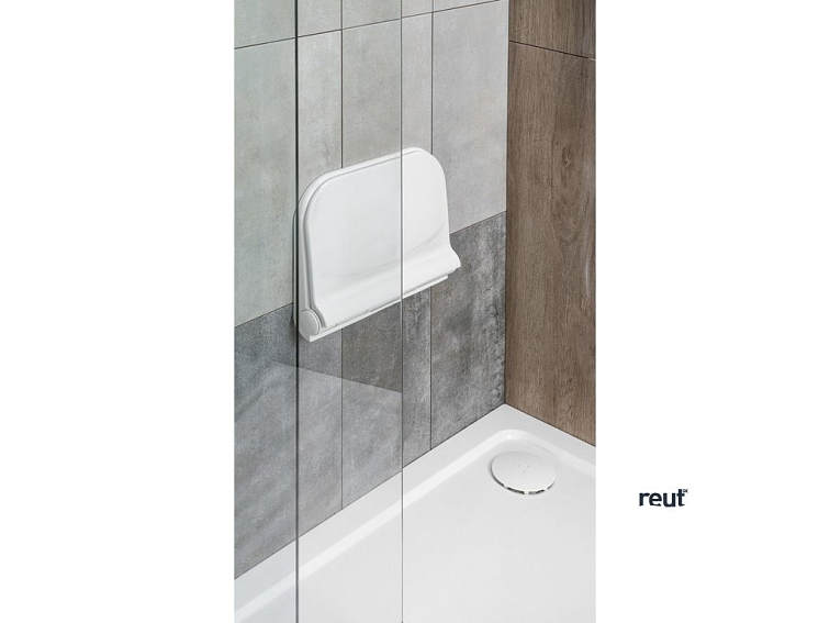 Aqualine DINO sklopné sprchové sedátko 37,5x29,5cm, biela DI82