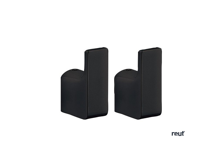 Gedy PIRENEI háčik, pár, čierna matná PI2714