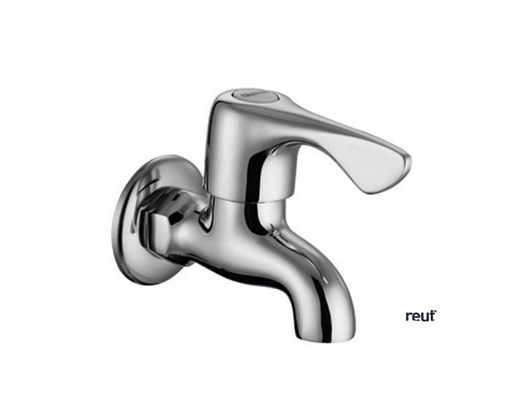 Aqualine Nástenný guľový ventil 1/2", krátky, chróm ZY12033