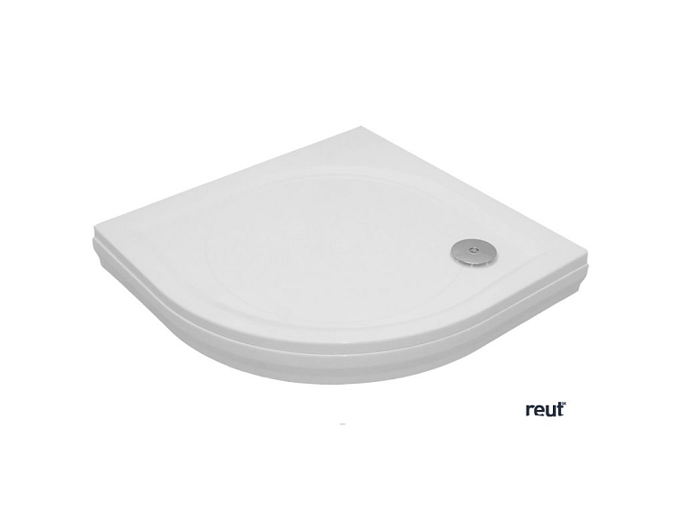 CA PLAST Sprchová vanička z liateho mramoru Paolo oblúk 80x80 cm R550