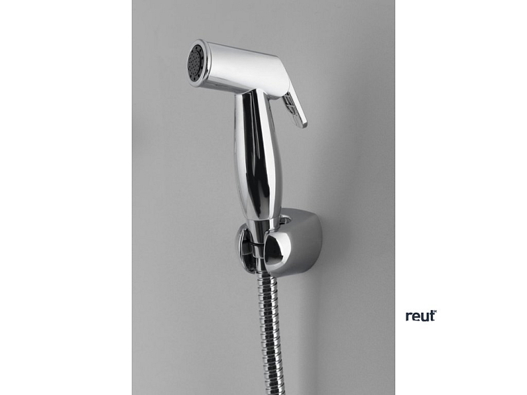 Aqualine Bidetová sprcha s dvojventilom a napojením vody na nádržku, chróm CQ4105-01