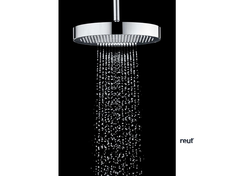 kielle Oudee Hlavová sprcha 320, chróm/čierna 20102020